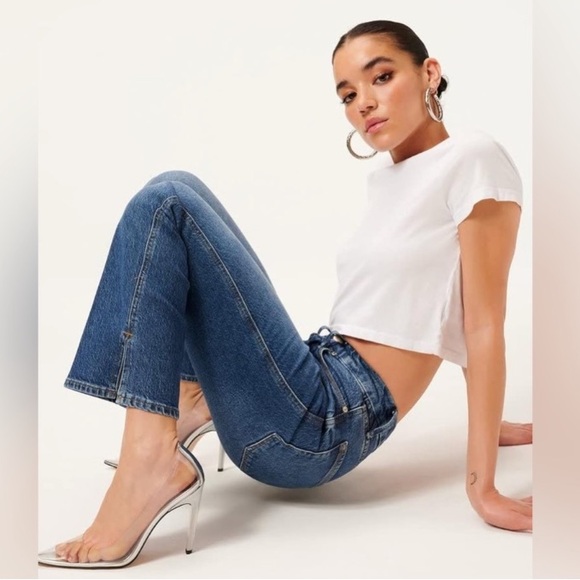 Good American Blue Jean #GCST086T- 8/29 - Picture 3 of 13